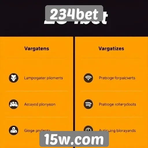 Vantagens e desvantagens da plataforma 234bet